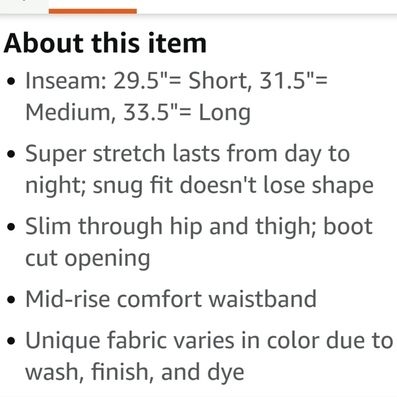 Levi's. Women's Signature Denim. Size 24. Boot Cut. NWT. - Picture 8 of 11